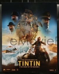 1k011 ADVENTURES OF TINTIN 10 LCs 2011 Steven Spielberg's version of the Belgian comic!