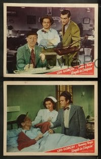 1k507 ANGELS IN DISGUISE 5 LCs 1949 Leo Gorcey, Huntz Hall and the Bowery Boys!