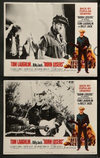 1k061 BORN LOSERS 8 LCs R1974 Tom Laughlin directs and stars as Billy Jack, motorcycle action!