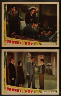 1k598 BOWERY BOY 4 LCs 1940 Dr. Dennis O'Keefe tries to help Jimmy Lydon & fix New York's slums!