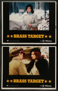 1k065 BRASS TARGET 8 LCs 1978 Sophia Loren, George Kennedy & Max Von Sydow search for Nazi gold!
