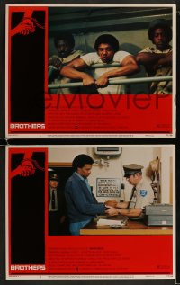 1k073 BROTHERS 8 LCs 1977 Bernie Casey, Vonetta McGee, love story that shocked the nation!