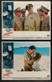 1k081 CATCH 22 8 LCs 1970 Alan Arkin, Orson Welles, Anthony Perkins, directed by Mike Nichols!