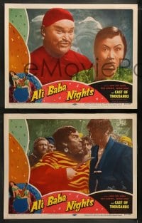 1k388 CHU CHIN CHOW 7 LCs R1953 Anna May Wong in Ali Baba and the Forty Thieves musical!