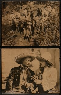 1k702 CRIMSON SKULL 3 LCs 1921 all-colored cast, Anita Bush, cowboy Lawrence Chenault!