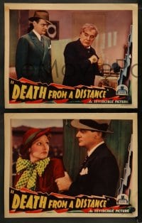 1k712 DEATH FROM A DISTANCE 3 LCs 1935 Hopton & Lola Lane investigate astronomer's murder!