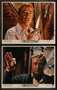 1k392 DEATHTRAP 7 LCs 1982 Chris Reeve, Michael Caine & Dyan Cannon, the trap is set!