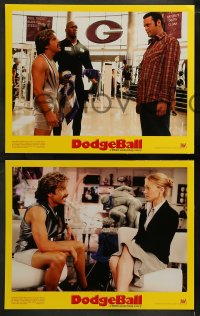 1k104 DODGEBALL 8 LCs 2004 Vince Vaughn, Ben Stiller, Rip Torn, Taylor, a true underdog story!