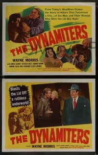 1k108 DYNAMITERS 8 LCs 1956 Wayne Morris, James Kenney, Sandra Dorne, it blasts the lid off!