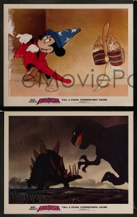 1k401 FANTASIA 7 LCs R1977 Walt Disney musical cartoon classic, wonderful fantasy images!