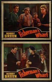 1k736 FISHERMAN'S WHARF 3 LCs 1939 Bobby Breen, Leo Carrillo, Armetta & Patrick in San Francisco!