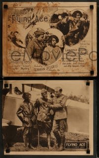 1k126 FLYING ACE 8 LCs 1926 cool all-black aviation thriller, Lawrence Criner, Kathryn Boyd!