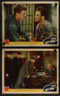 1k614 GET-AWAY 4 LCs 1941 great images of Dan Dailey, Robert Sterling & Henry O'Neill!