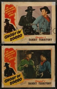 1k615 GHOST OF ZORRO 4 chapter 1 LCs 1949 Clayton Moore & Pamela Blake, Bandit Territory!