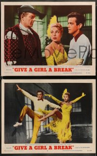 1k469 GIVE A GIRL A BREAK 6 LCs 1953 cool images of Marge & Gower Champion dancing, Debbie Reynolds!