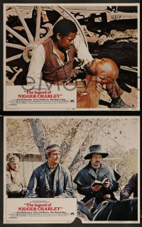 1k189 LEGEND OF NIGGER CHARLEY 8 LCs 1972 D'Urville Martin, Don Pedro Colley, Fred Williamson!