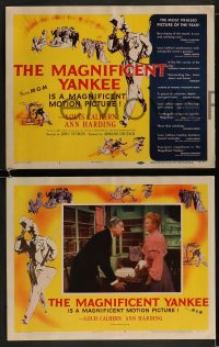 1k204 MAGNIFICENT YANKEE 8 LCs 1951 Louis Calhern as Oliver Wendell Holmes, directed by John Sturges