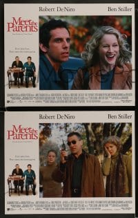 1k221 MEET THE PARENTS 8 LCs 2000 wacky Ben Stiller, Blythe Danner, Robert De Niro, Teri Polo!