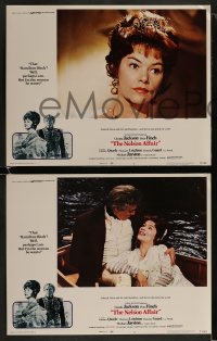 1k235 NELSON AFFAIR 8 LCs 1973 art of Glenda Jackson & Peter Finch, Bequest to the Nation!