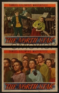 1k557 NORTH STAR 5 LCs 1943 Anne Baxter, Ann Harding, young Farley Granger and Jane Withers!