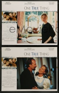1k254 ONE TRUE THING 8 LCs 1998 Meryl Streep, Renee Zellweger, William Hurt