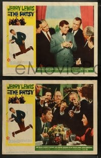 1k266 PATSY 8 LCs 1964 wacky images of star & director Jerry Lewis, Ina Balin, slapstick!