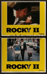 1k567 ROCKY II 5 LCs 1979 Sylvester Stallone, Talia Shire, Burgess Meredith, boxing sequel!