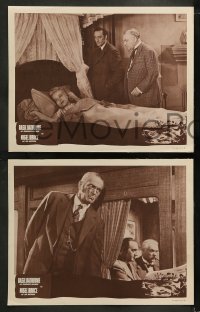 1k306 SHERLOCK HOLMES 8 LCs 1950s Basil Rathbone with Nigel Bruce as Dr. Watson!