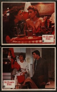 1k320 ST. ELMO'S FIRE 8 LCs 1985 Rob Lowe, Demi Moore, Emilio Estevez, Ally Sheedy, Judd Nelson