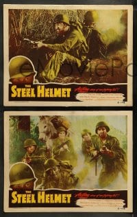 1k775 STEEL HELMET 3 LCs 1951 Fuller's action story of our fighting G.I.s hits hard at your heart!