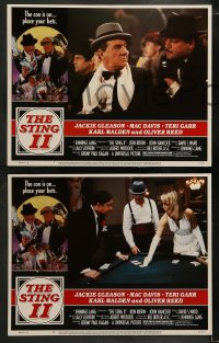 1k323 STING 2 8 LCs 1983 Jackie Gleason, Mac Davis, Teri Garr, gambling sequel