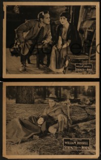 1k436 STRENGTH OF THE PINES 7 LCs 1922 great images of pretty Irene Rich, William Russell!