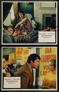 1k333 TAKE A GIRL LIKE YOU 8 LCs 1970 Hayley Mills, Oliver Reed, what's a virgin to do?