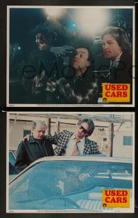1k354 USED CARS 8 LCs 1980 images of Kurt Russell, Jack Warden, directed by Robert Zemeckis!