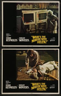 1k367 WHAT'S THE MATTER WITH HELEN 8 LCs 1971 Debbie Reynolds, Shelley Winters, Dennis Weaver!