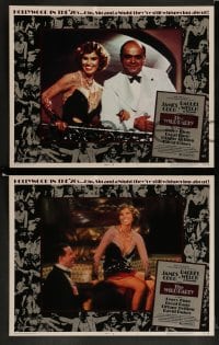 1k370 WILD PARTY 8 LCs 1975 James Ivory, Ismail Merchant, Fatty Arbuckle theme, sexy Raquel Welch!