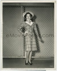 1m532 CAROL BRUCE 11.25x14 still 1941 modeling a Vera West outfit inspired by Keep 'Em Flying!