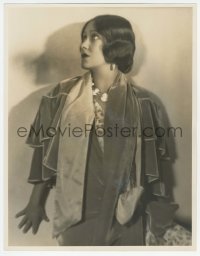 1m567 GLORIA SWANSON deluxe 11x14.25 still 1920s portrait looking upward by Ernest A. Bachrach!