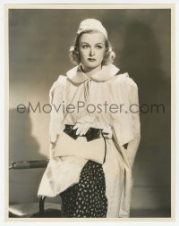 1m580 JOAN BENNETT deluxe 10.25x13 still 1936 in closely shaven white fur coat by William Walling!