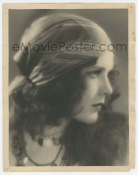 1m601 MARY BRIAN deluxe 11x14 still 1920s wonderful profile portrait in gypsy costume by Richee!