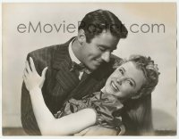 1m682 TWO SISTERS FROM BOSTON deluxe 10x13 still 1946 romantic c/u of June Allyson & Peter Lawford!