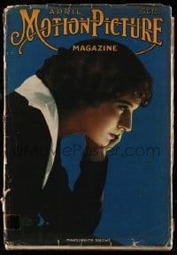 1m425 MOTION PICTURE magazine April 1916 great cover art of Marguerite Snow by Leo Sielke Jr.!