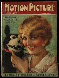 1m427 MOTION PICTURE magazine April 1926 art of Doris Kenyon & Krazy Kat doll by Marland Stone!