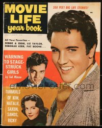 1m444 MOVIE LIFE yearbook magazine 1957 Elvis Presley, Sal Mineo & Natalie Wood, 500 pix!