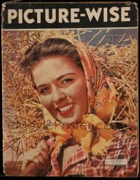 1m468 PICTURE-WISE magazine November 1945 school girl Marie Denham portrait by Gunther-Peterson!