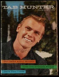 1m496 TAB HUNTER magazine 1957 his two loves, 100 intimate photos, he talks about himself!