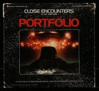 1m068 CLOSE ENCOUNTERS OF THE THIRD KIND 11x12 art portfolio 1977 contains 18 color prints!