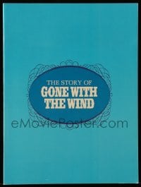1m304 GONE WITH THE WIND souvenir program book R1967 the story behind the most classic movie!