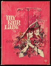 1m326 MY FAIR LADY hardcover souvenir program book 1964 Audrey Hepburn & Rex Harrison by Bob Peak!