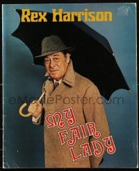 1m327 MY FAIR LADY stage play souvenir program book 1981 starring Rex Harrison & Cheryl Kennedy!